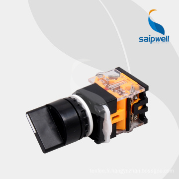 Saip / Saipwell DC / AC Interrupteur de bouton-poussoir électronique de champignon
